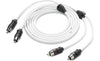 JL Audio Marine RCA Patch Cables XMD-WHTAIC2-6