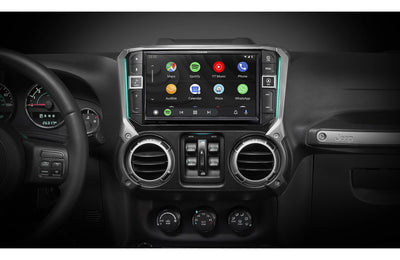 Alpine Restyle i509-WRA-JK Custom-fit digital multimedia receiver with 9" screen for select 2011-18 Jeep Wrangler JK models (does not play CDs)