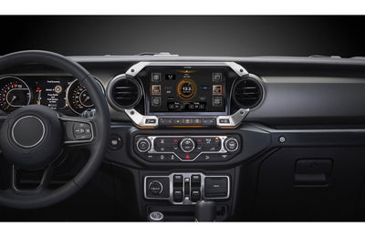 Alpine Restyle i509-WRA-JL Custom-fit digital multimedia receiver with 9" screen for select 2018-up Wrangler JL and 2020-up Gladiator JT models (does not play discs)