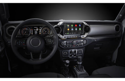 Alpine Restyle i509-WRA-JL Custom-fit digital multimedia receiver with 9" screen for select 2018-up Wrangler JL and 2020-up Gladiator JT models (does not play discs)